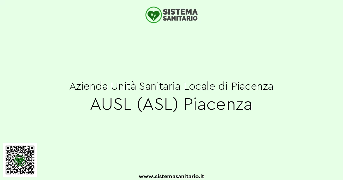 Ausl Asl Piacenza Sistemasanitario It