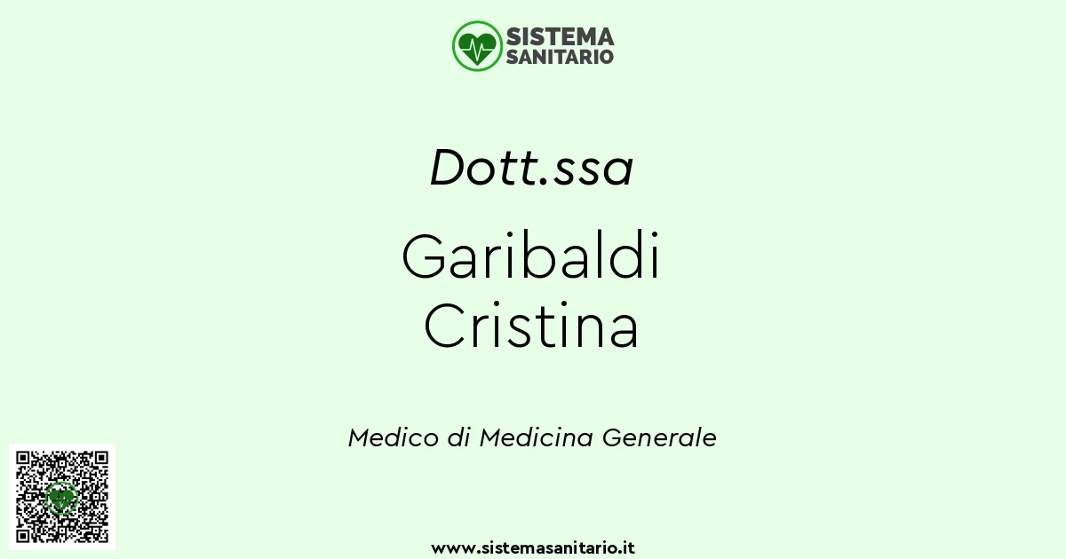 Dott Ssa Garibaldi Cristina Medico Di Base A Genova Ge