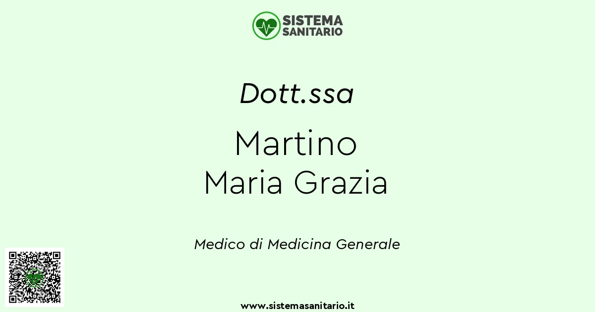 Dott Ssa Martino Maria Grazia Medico Di Base A Veduggio Con Colzano Mb